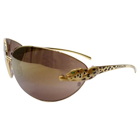 cartier panthere sunglasses replica|cartier panther sunglasses for women.